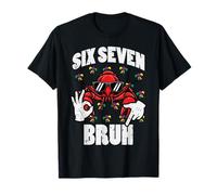 Six Seven Bruh 67 Mardi Gras 6 7 Crawfish Boys Kids Youth T-Shirt