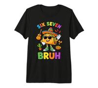 Six Seven Bruh Cinco De Mayo 67 Meme Taco Sunglasses Boy Kid Premium T-Shirt