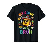 Six Seven Bruh Cinco De Mayo 67 Meme Taco Sunglasses Boy Kid T-Shirt