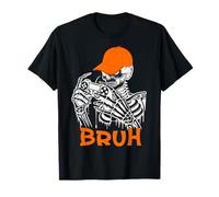 Six Seven “Bruh” Skeleton Halloween Shirt - The Funniest Mem T-Shirt