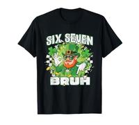 Six Seven Bruh St Patricks Day 6 7 Meme 67 Kids Youth Boys T-Shirt