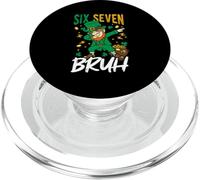 SIX SEVEN BRUH St Patrick's Day Meme PopSockets PopGrip for MagSafe