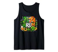 Six Seven Bruh Tee 67 St Patricks Day Outfit Shamrock Beer Tank Top