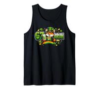 Six Seven Bruh Tee 67 St Patricks Day Outfit Shamrock Fox Tank Top