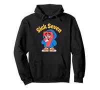 Six Seven cartoon character design for ill days fun Pullover Hoodie