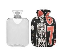 Six Seven Death hot Bottle Water Bag with Soft Cover 2L hot Compress Bag for Arthritis Hand Feet Warmer Bolsa de calor para Dolor Menstrual