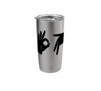 Six-Seven Emote Meme Slang Viral Trend Tee Stainless Steel Insulated Tumbler