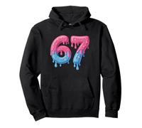 Six Seven Ice Cream Gen Alpha Meme Style 02 Pullover Hoodie