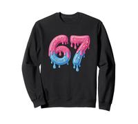 Six Seven Ice Cream Gen Alpha Meme Style 02 Sweatshirt