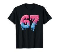 Six Seven Ice Cream Gen Alpha Meme Style 02 T-Shirt