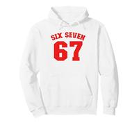 Six Seven Jersey Fun 67 Number 6-7 6 7 Six Seven Pullover Hoodie