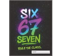 Six Seven Lined Notebook: 100 Pages of Fun & Creativity