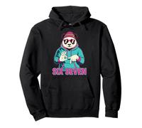 Six Seven Meme Cute Panda 67 Funny Gen Z Apha Slang Pullover Hoodie