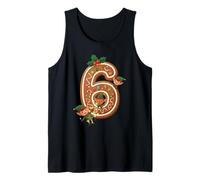 Six Seven Meme Gen Alpha Slang 6 7 Santa's Gingerbread Tank Top