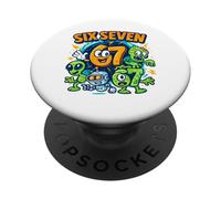 Six Seven Multiverse Mascot - Funny Italian Brainrot 67 Meme PopSockets Adhesive PopGrip