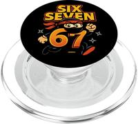 Six Seven Ninja Mascot - Funny Italian Brainrot 67 Meme PopSockets PopGrip for MagSafe
