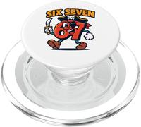 Six Seven Pirate Mascot - Funny Italian Brainrot 67 Meme PopSockets PopGrip for MagSafe