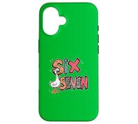 Six Seven Silly Goose Meme Whatever Answer All Questions Fun Case for iPhone 16