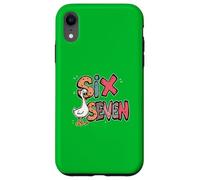 Six Seven Silly Goose Meme Whatever Answer All Questions Fun Case for iPhone XR