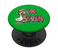 Six Seven Silly Goose Meme Whatever Answer All Questions Fun PopSockets Adhesive PopGrip