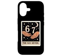 Six Seven Tarot Card Crescent Moon Tee, Funny 6 7 Occult Case for iPhone 17