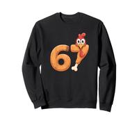 Six Seven Thanksgiving Turkey Number 67 Fun Sweatshirt