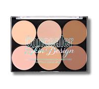 Six Shades Concealer Full Coverage, Colour Corrector Palette, Under Eye Concealer Foundation Cream Contour Palette Blendable Shades Professional Colour Corrector For Dark Circles, Red Marks, Scars