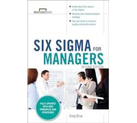 Six Sigma for Managers, Second Edition (Briefcase Books Series) (GENERAL FINANCE & INVESTING)