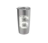 Six Sixth Sextet Number Stainless Steel Insulated Tumbler