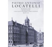 Six Sonatas a tre: op. 5. 2 violins (flutes) and basso continuo.