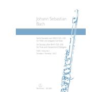 Six Sonatas after BWV 525-530 for Flute and Harpsichord Obbligato Volume I