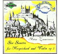 Six Sonatas for Harpsichord and Violin op2