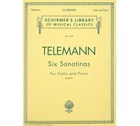 Six Sonatinas: Schirmer Library of Classics Volume 1970 Violin and Piano (Schirmer's Library of Musical Classics)