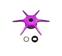 Six Star Drag 64mm Fishing Reel for BF7 BF8 Ib7 Ib8 and Zenon Includes Two Adjustment Gaskets No Spindle Change Required (Left Type Purple)