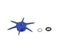 Six Star Drag System 64mm Metal for Abu Zenon(dark blue right hand type)