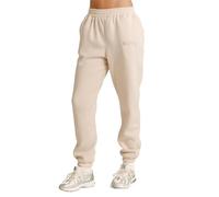 Six Stories | Wifey Sweatpants in Champagne | Brushed Fleece Women Joggers | Cozy Cotton Embroidered Lounge Pants | Ideal for Travel, Engagements, Bridal Showers & Bachelorette Parties