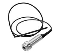 Six String Sound Hole Acoustic Guitar Pickup with Passive Piezo Mount | Metal Silver Build, Non Destructive Install, Stable Stage Fit, Natural Resonance Capture, for Classical Guitars