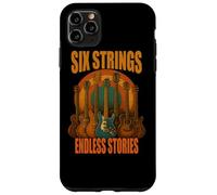 Six Strings Endless Stories Guitar Music Lovers Shirt Case for iPhone 11 Pro Max