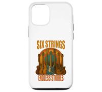 Six Strings Endless Stories Guitar Music Lovers Shirt Case for iPhone 12/12 Pro
