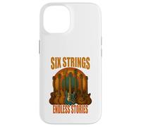 Six Strings Endless Stories Guitar Music Lovers Shirt Case for iPhone 14