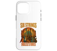 Six Strings Endless Stories Guitar Music Lovers Shirt Case for iPhone 16 Pro Max