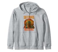 Six Strings Endless Stories Guitar Music Lovers Shirt Zip Hoodie