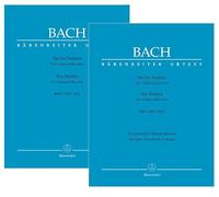 Six Suites for Violoncello solo BWV 1007-1012 (Performing edition & Facsimile special price)