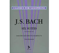Six Suites for Violoncello Solo saxophone Johann Sebastian Bach a