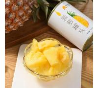 Six Types of Canned Fruits Mixed Packaging, Low Sugar Fruit Snacks, 425g/Can【 Yellow Peach Pineapple Orange Pear Plum Assorted 】, Healthy and Nutritious Snacks, Family Snacks (pineapple,6 can)