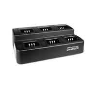 Six Way Multi Unit 6 Bank Charger for DP4400e DP4600e DP4800e / DP2400e DP2600e / DP3400-3600 / R7 Series Two Way Radio, UK Plug