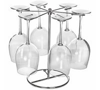 Six Wine Glass Drying Rack - 4-color box