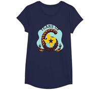 Six Years of Lone Star Fun Texas Birthday Gift T-Shirt, Girls, Navy, Small