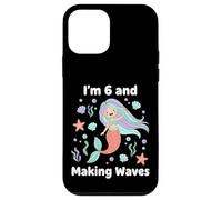 Six Years Old Mermaid 6th Birthday Case for iPhone 12 mini