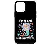 Six Years Old Mermaid 6th Birthday Case for iPhone 12 mini